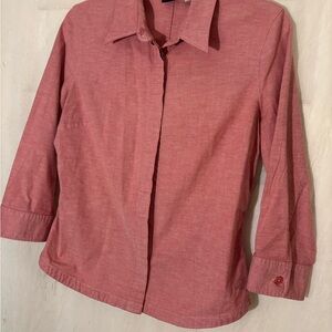 GAP Pink Cotton Blend Shirt